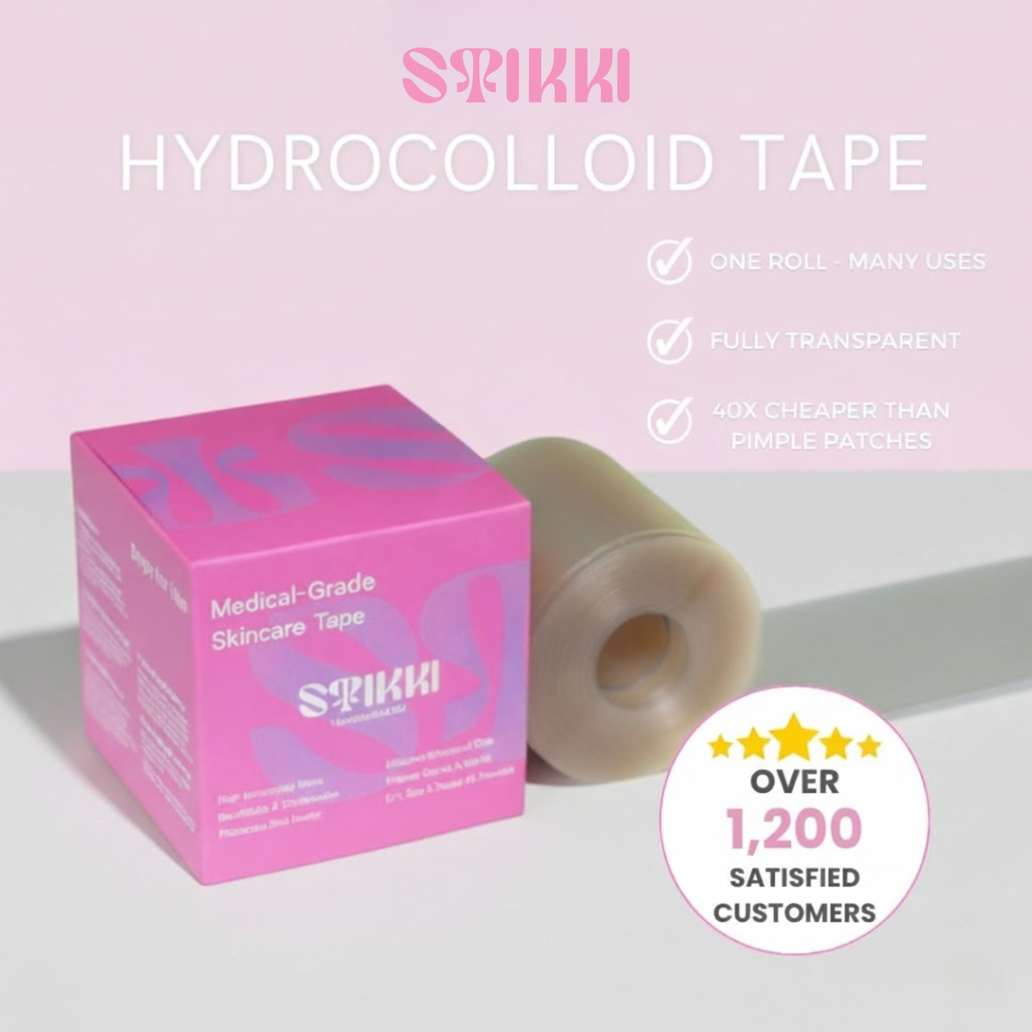 MEDICAL- GRADE SKINCARE TAPE